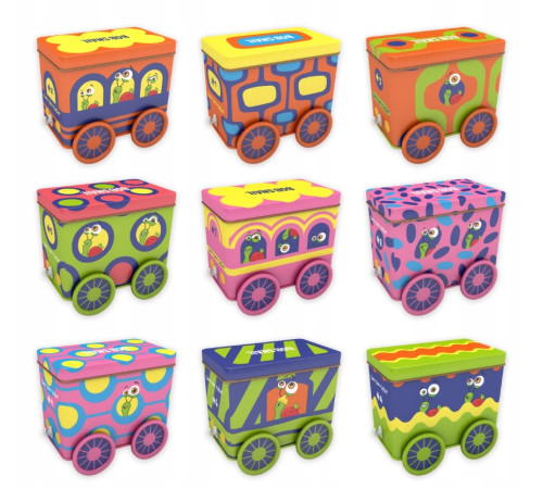  bob snail cutie cadou "snack track" cu o jucărie și un autocolant (&icirc;n sort.)