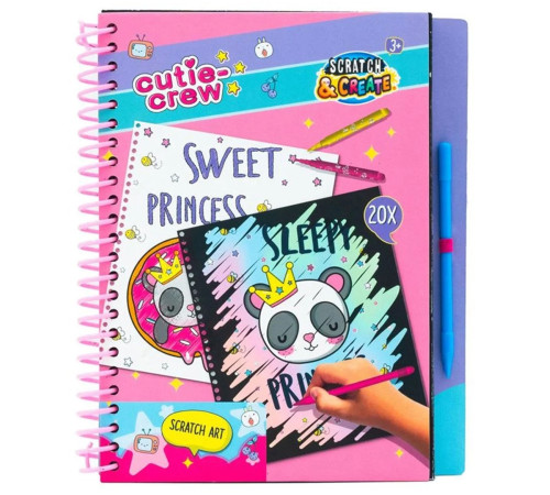 canenco cc60352 Скретчбук "cutie crew"