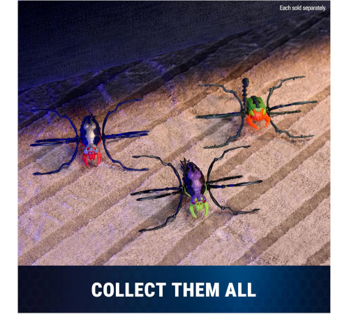 spin master 6072914 jucărie interactivă microrobot-păianjen hex bots skitter bot spider