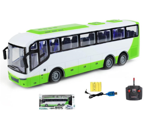  87867 Радиоуправляемый автобус city bus с аккумулятором (1:30)