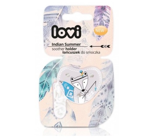  lovi 10/886 lant pentru suzeta "indian summer girl"