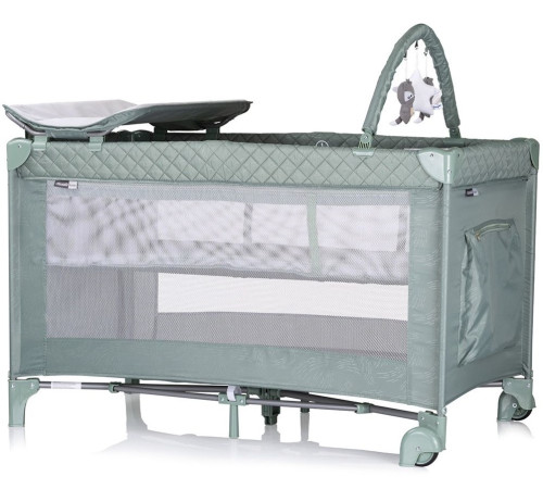 chipolino Манеж-кровать "luna" kosilu253ba basil