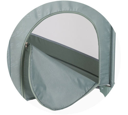 chipolino Манеж-кровать "luna" kosilu253ba basil