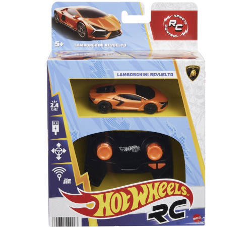 hot wheels hww55 mașină "lamborghini revuelto" cu telecomandă