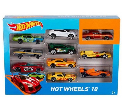 Детский магазин в Кишиневе в Молдове hot wheels 54886 Набор базовых автомобилей (10 шт.)