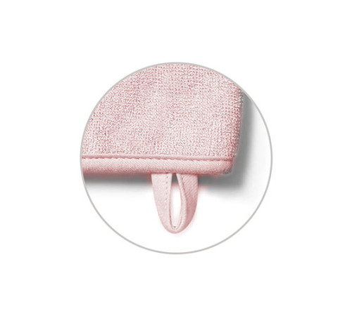 babyono-98695 347/10 Бамбуковая мочалка-рукавичка "bamboo" розовый