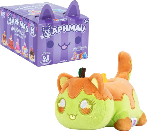 aphmau 6027a jucărie de pluș surpriză meemeow s7 (15 cm)