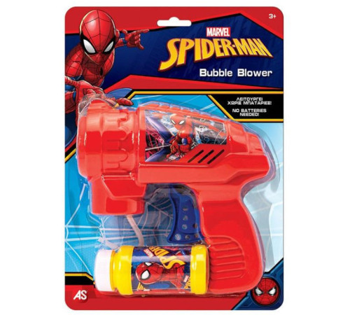  as kids Пистолет для мыльных пузырей 5200-01362 spiderman