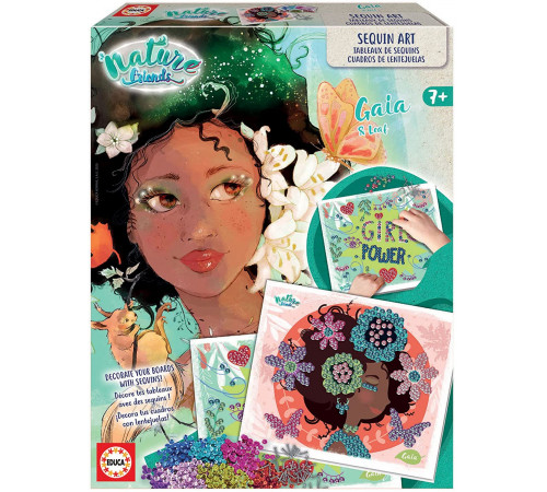  educa 18937 Набор для творчества "Гайя - Искусство с пайетками"