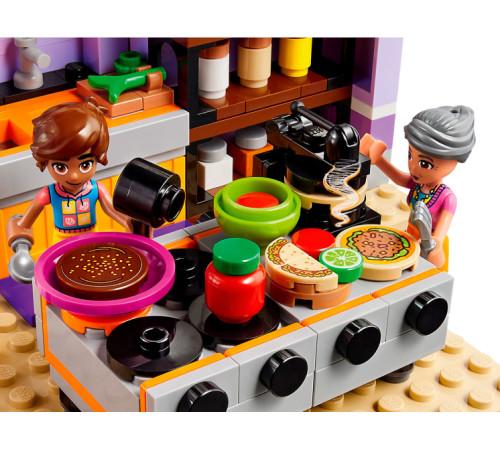 lego friends 41747 Конструктор "Закусочная Хартлейк-Сити" (695дет.)