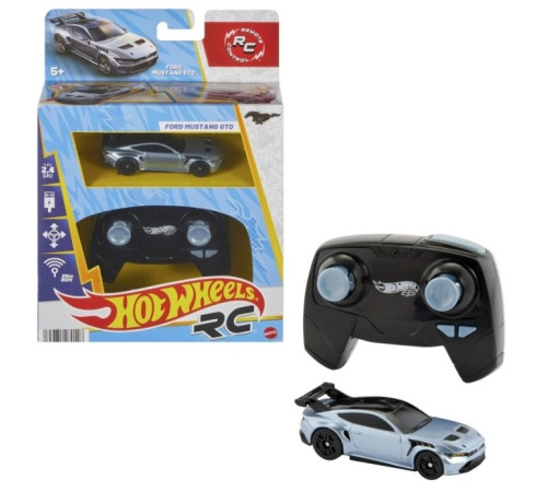 hot wheels jbh04 Машина на радиоуправлении "ford mustang gt" (1:64)