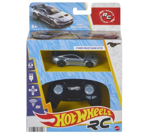 hot wheels jbh04 Машина на радиоуправлении "ford mustang gt" (1:64)