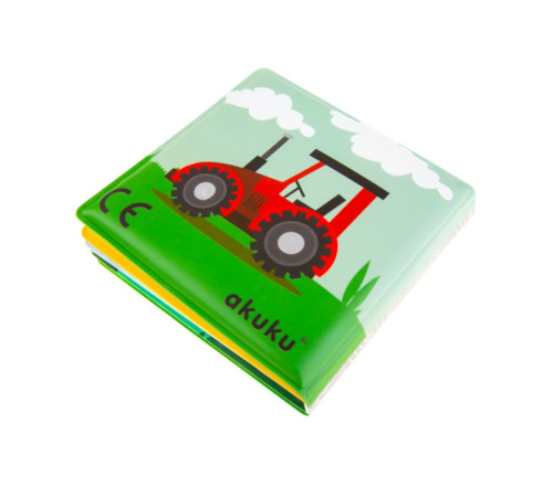 akuku-6954 a0477 carte moale cu sc&acirc;rț&acirc;itor "primii pași"