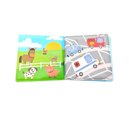 akuku-6954 a0477 carte moale cu sc&acirc;rț&acirc;itor "primii pași"