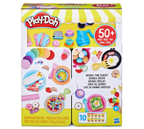  play-doh f7479 set de joc cu plastilină "brunch" 