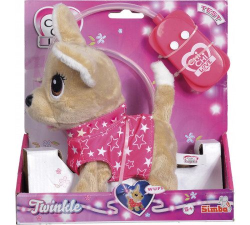 simba 5893447 jucărie interactivă chi-chi love "câine chihuahua"