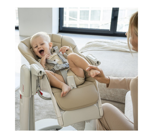 peg perego Стульчик для кормления - качели 3в1 tatamia follow me cacao