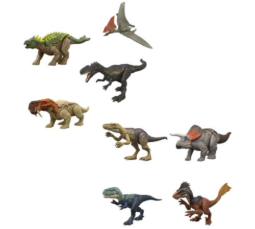 jurassic world jgb77 figurină dinozaur "strike attack" (în sort)
