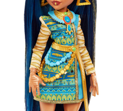 monster high hhk54 păpușa "cleo de nile" cu animal de companie