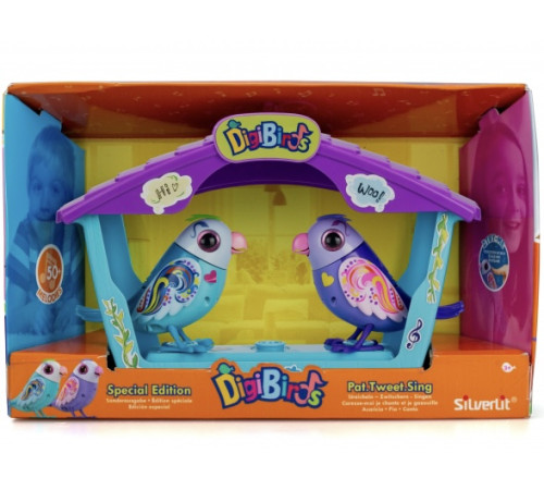 Детский магазин в Кишиневе в Молдове Silverlit 88617 Набор Интерактивные птички Digibirds “Mate for life”  silverlit 88617 Набор Интерактивные птички digibirds “mate for life”