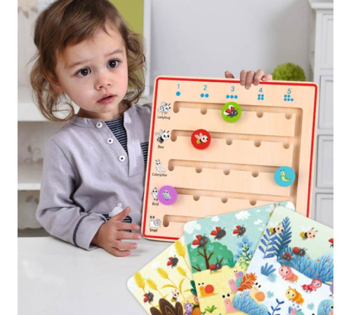 tooky toy tl776 joc educativ "uită-te și numără"