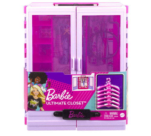  barbie hjl65 dulap barbie pentru haine