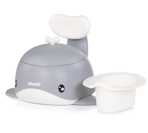 chipolino gwha02501gy oală cu capac "balenă" gri