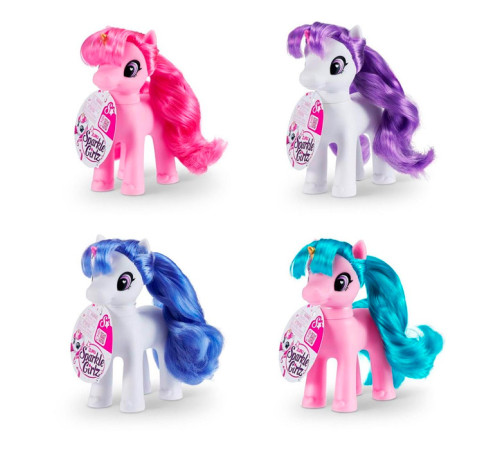 zuru 100369tq1 figurina ponei unicorn "sparkle girlz" in sort.