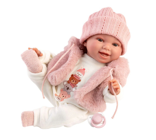  llorens 63814 păpușă care r&acirc;de "chloe sonrisas" (38 cm)