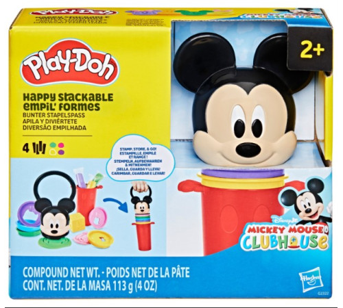  play-doh g2322 Игровой набор пластилина "disney junior: Веселые штампы"