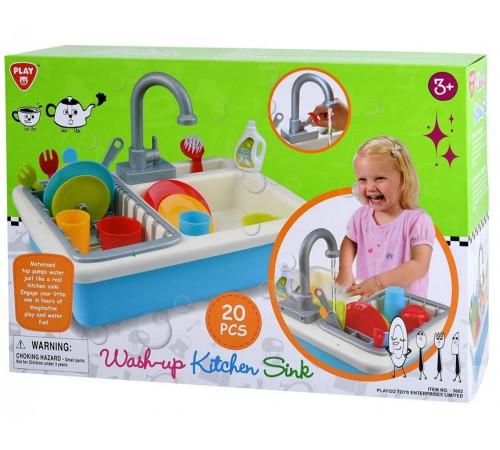 playgo 3600 chiuveta de bucatarie "washup" (20 el.)