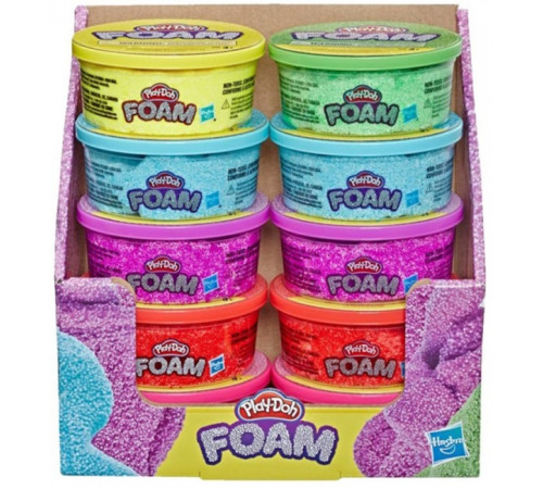  play-doh e8791 Тесто для лепки "foam single can" (91 гр.) в асс.