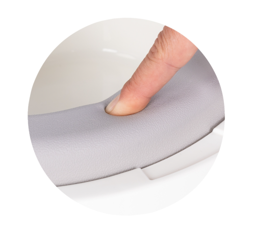 chipolino gpzss0251gy oliță cu funcție de treaptă pentru picioare 2 &icirc;n 1 "step 2" (gri)