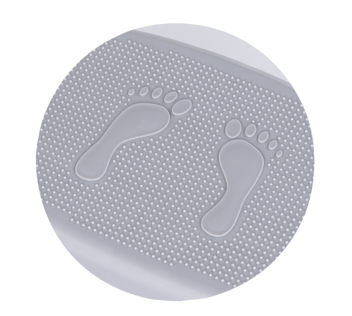 chipolino gpzss0251gy oliță cu funcție de treaptă pentru picioare 2 &icirc;n 1 "step 2" (gri)