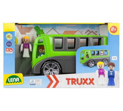 lena 04454 Игрушка "Автобус с фигурками" (28 см.)