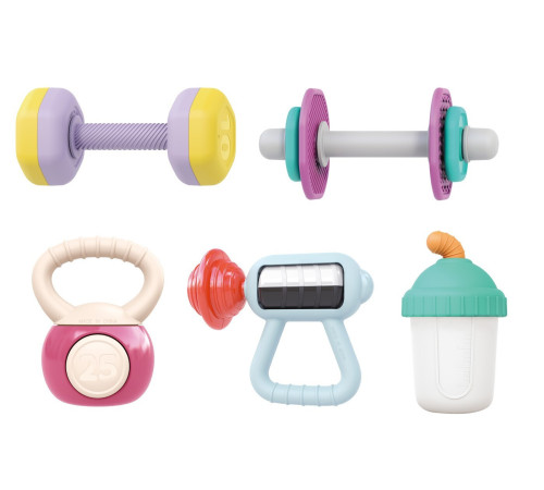 hola toys ha7900 set de jucării gingivale "sport" (5 buc.)
