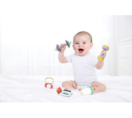 hola toys ha7900 set de jucării gingivale "sport" (5 buc.)