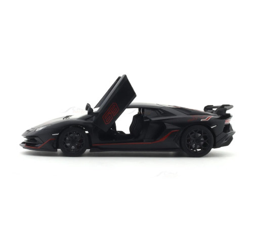 msz 68269a/2 mașinuță metalică lamborghini aventador svj (1:24) cu sunete și lumini 