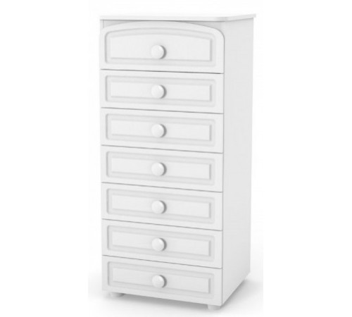  veres 34.1.3.2.06 Комод Неделька филенка (белый)