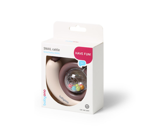 babyono-9361 Погремушка "Улитка" 1547