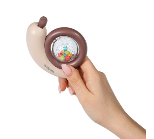 babyono-9361 Погремушка "Улитка" 1547