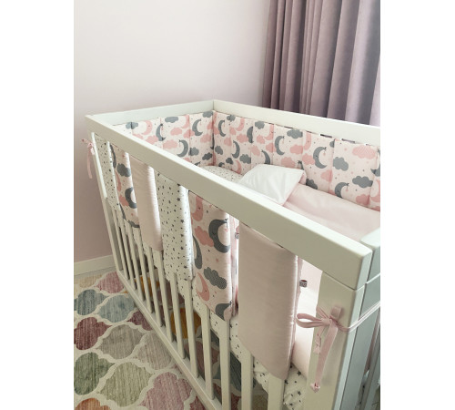  veres 154.05.01 set de bare de protectie fens "sleepy moon pink" (6 buc.)