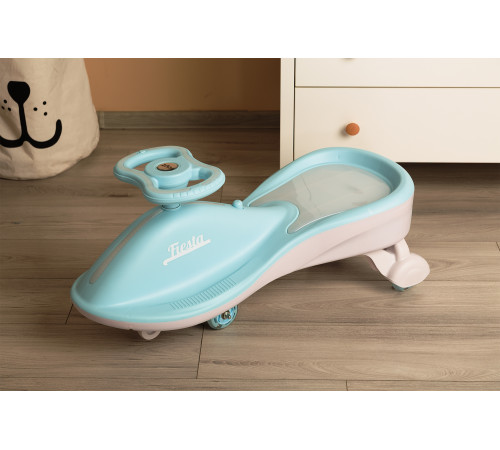 toyz-2549 mașinuță pentru copii cu inerție fiesta (albastru)
