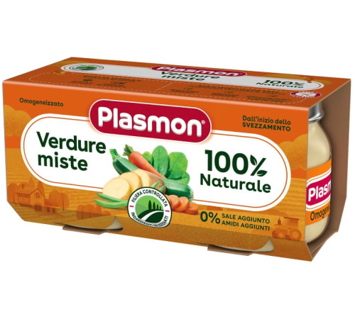  plasmon piure "mix legume" 2x80 gr. (4 luni+) 