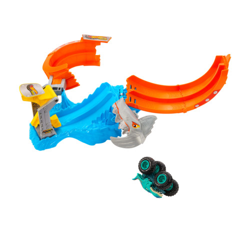 hot wheels jfr08 setul de joacă "monster shark attack"