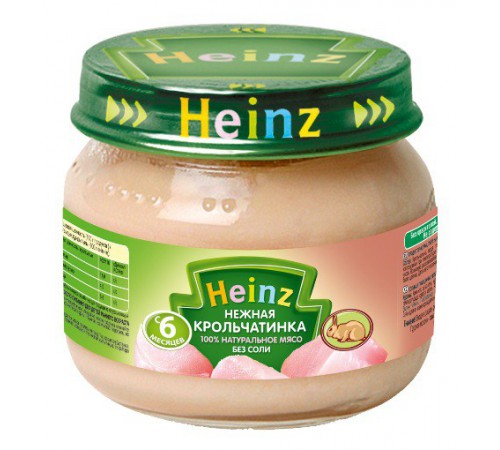 heinz Пюре Крольчатинка 80gr.