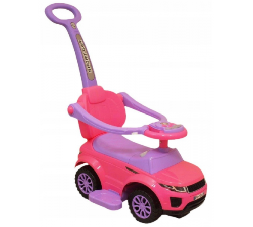 baby mix ur-hz614w pink masina c mâner roz