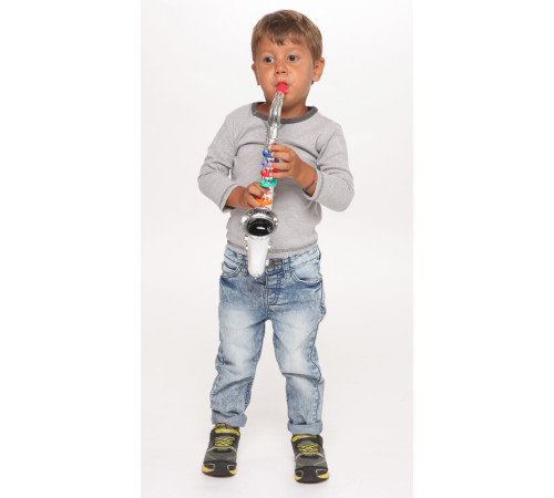 bontempi 324331 saxofon cu 8 clape colorate