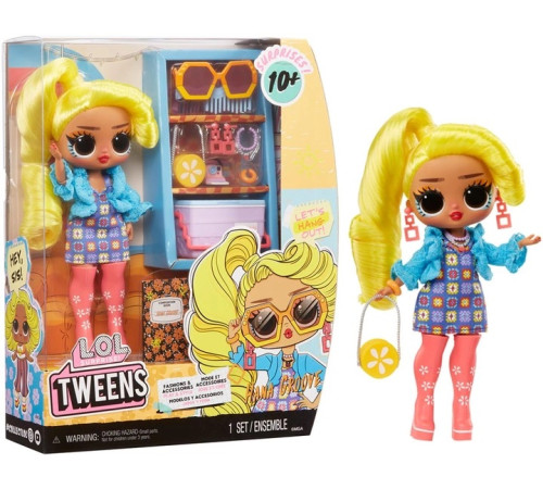 Детский магазин в Кишиневе в Молдове L.O.L 591658 Кукла с аксессуарами L.O.L. Surprise! серия Tweens Core "Ханна Грув"  l.o.l 591658 Кукла с аксессуарами l.o.l. surprise! серия tweens core "Ханна Грув"