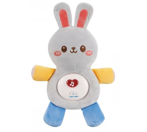 Chipolino DIG02406028 Музыкальная игрушка "Успокаивающий Зайчик" серый  chipolino dig02406028 Музыкальная игрушка "Успокаивающий Зайчик" серый
